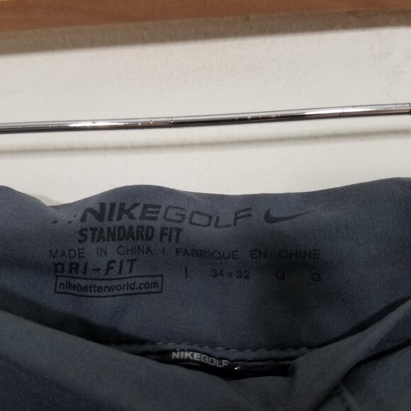Nike Golf Standard Fit Dri-Fit Pants Size 34X32 - Picture 3 of 6